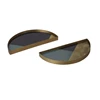 20541 Ethnicraft Geometric Half-Moon Valet Tray set of 2 Ø30cm uiteen