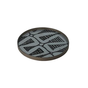 Dark Bohemian Glass Tray L 20460 Ethnicraft