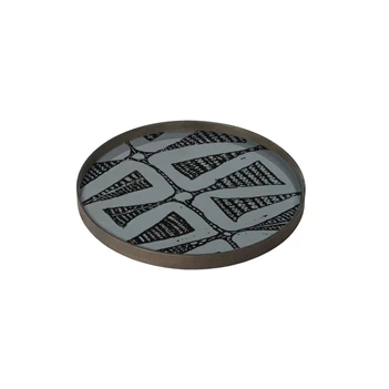 Dark Bohemian Glass Tray L 20460 Ethnicraft
