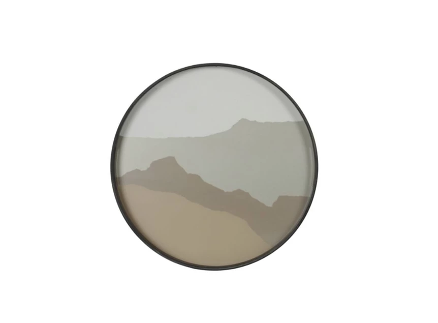 20459 Ethnicraft Sand Wabi Sabi S Ø48cm  Bovenkant