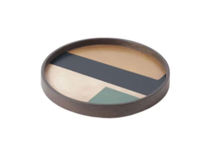 Klein dienblad Geo Study Wooden Valet Tray 20930 Ethnicraft