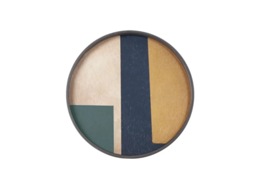 Bovenkant Klein dienblad Geo Study Wooden Valet Tray 20930 Ethnicraft