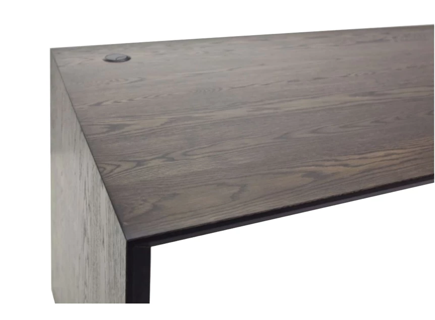 Detail Bureau U2-Buro massief eik Diadesi