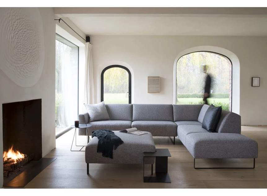 Sfeerfoto Hoeksalon Lex 31 54 stof Moome by Indera