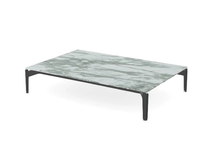 Salontafel Layers Rectangular keramiek Marble Azuro Joli