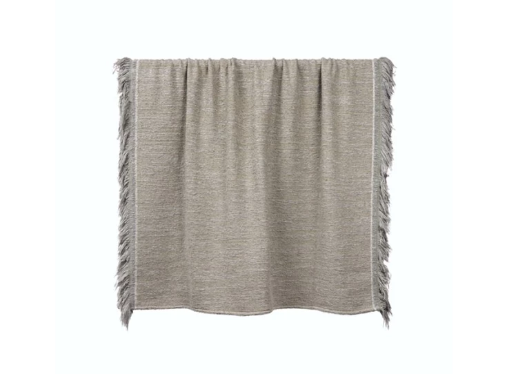 Ethnicraft silver nomad Throw toonzaalmodel