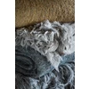 Ethnicraft silver nomad Throw toonzaalmodel detail stapel collectie