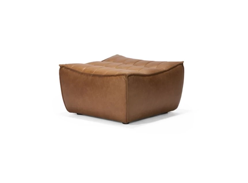 Sofa Footstool Old Saddle Ethnicraft cognac
