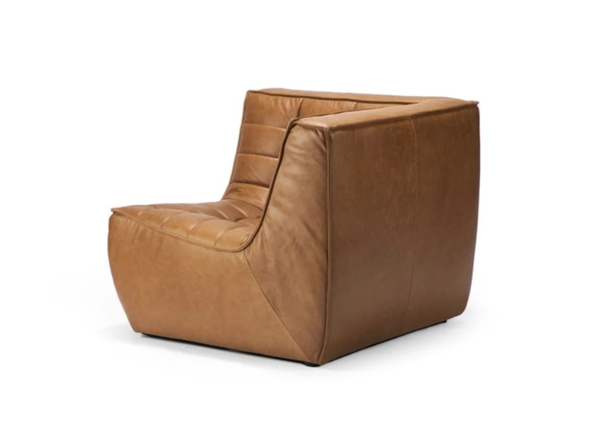 Sofa Corner Old Saddle Ethnicraft cognac Achterkant