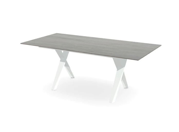 Tafel Propeller Rectangular keramiek houtlook Joli