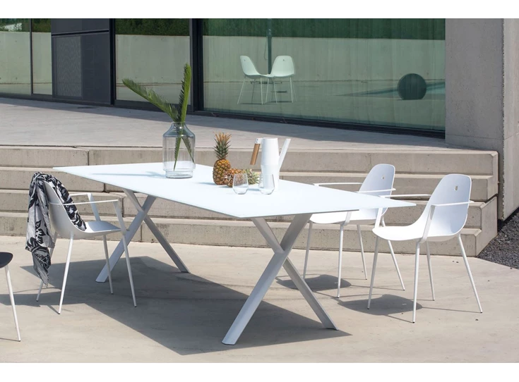 Outdoor Tafel Propeller Rectangular keramiek Joli