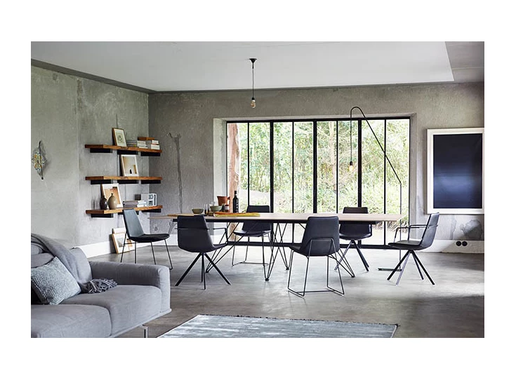 Sfeerfoto Tafel Wire Rectangular keramiek Joli