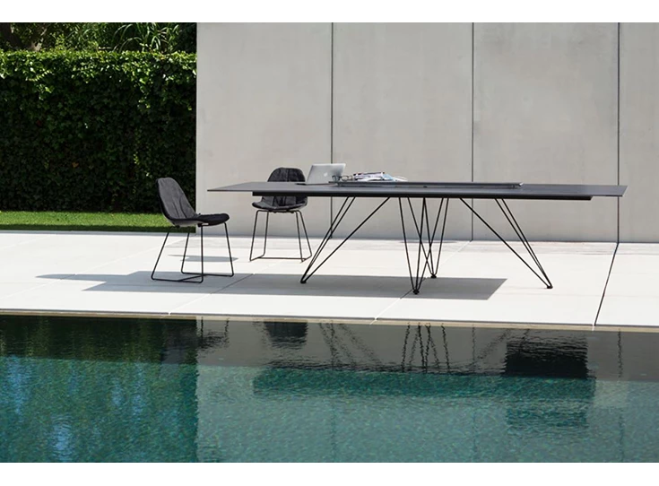 Outdoor Tafel Wire Rectangular keramiek Joli