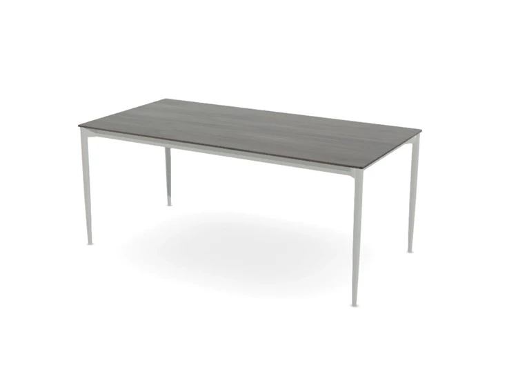 Tafel Marguerite Rectangular kermamiek houtlook Joli
