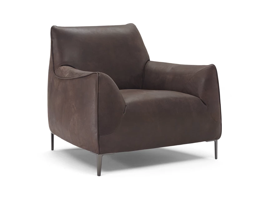 Bijzetzetel Dolly 2899 003 leder Natuzzi Italia