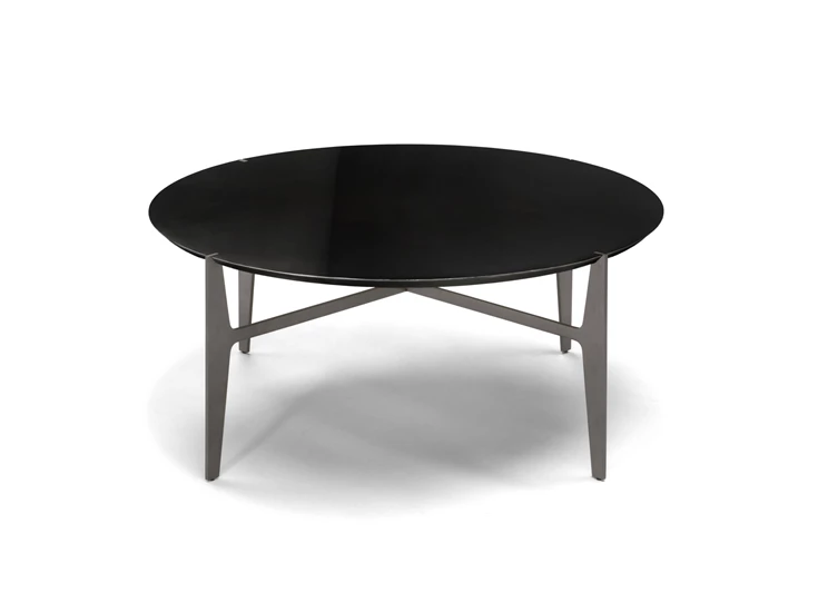 Salontafel Ido T157M53 Black Chrome Natuzzi Italia