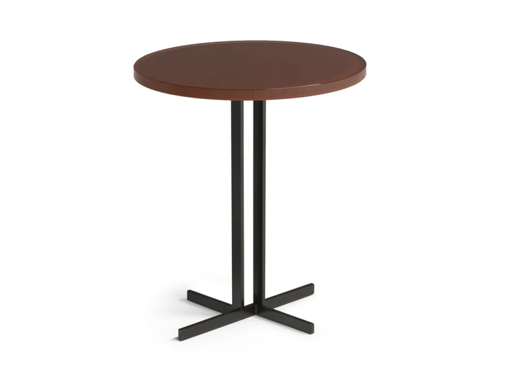 Bijzettafel Estra E02805X Brick Red Natuzzi Italia