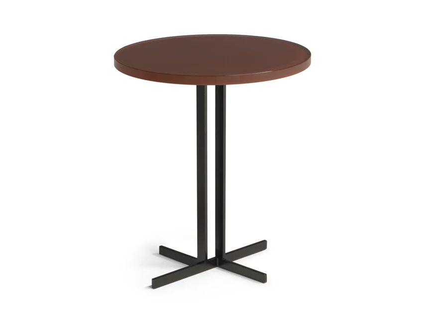 Bijzettafel Estra E02805X Brick Red Natuzzi Italia