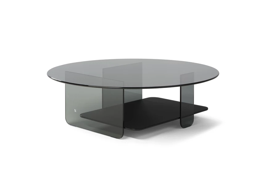Salontafel Cava E04501X Smoke Natuzzi Italia