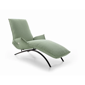 Ligzetel Joleen relax elektrisch stof munt groen Koinor