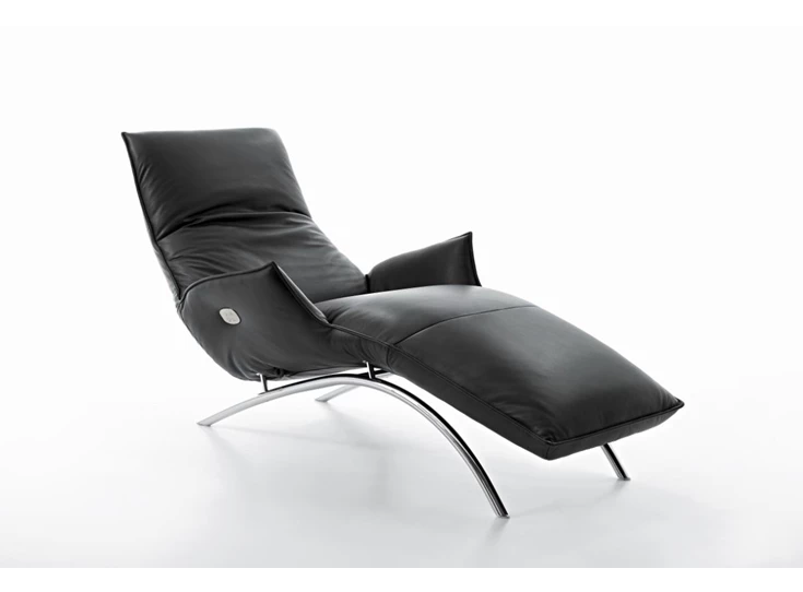 Ligzetel Joleen relax elektrisch leder antraciet Koinor