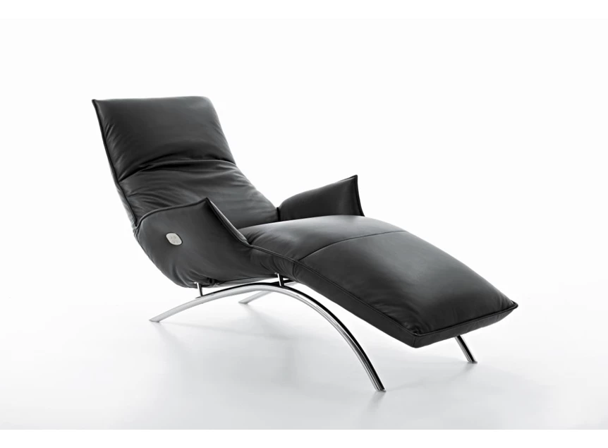 Ligzetel Joleen relax elektrisch leder antraciet Koinor