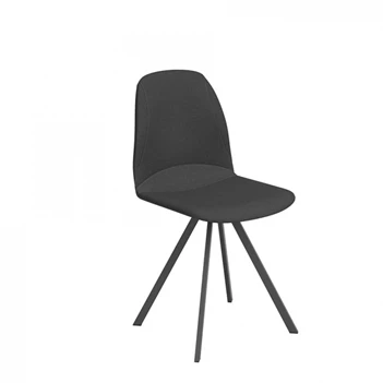 Stoel Girona Perfecta Categorie 1 Epoxy HT47 cm Black front