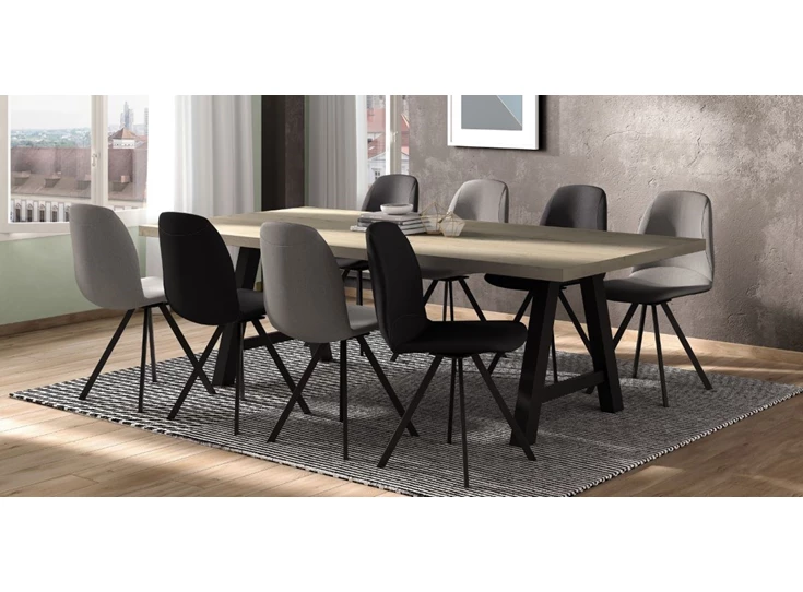 Stoel Girona Perfecta Categorie 1 Epoxy HT47 cm Table with girona stools