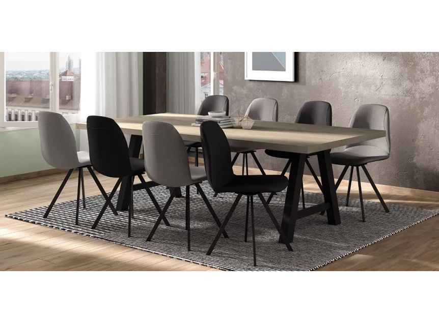 Stoel Girona Perfecta Categorie 1 Epoxy HT47 cm Table with girona stools