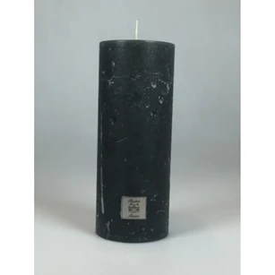 316240 Rivièra Maison Rustic Candle Ø7cm H18cm Caviar