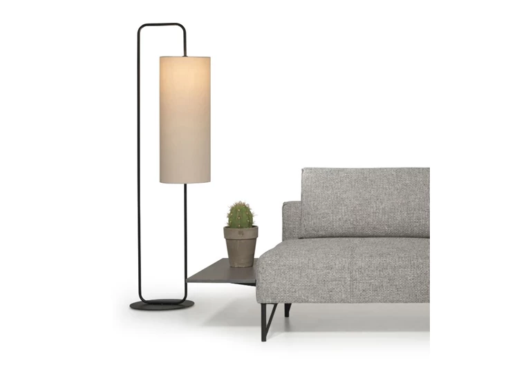 Licht aan Vloerlamp Loop taupe Moome by Indera
