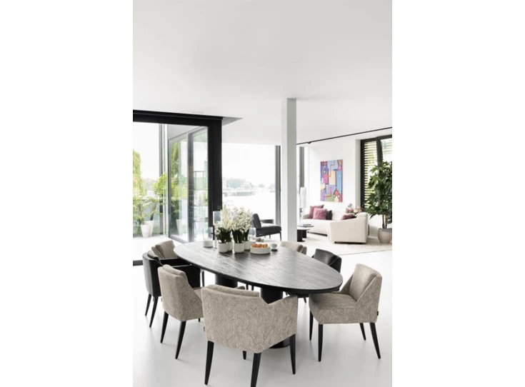 Zijkant Tafel Bombay eik Passe Partout