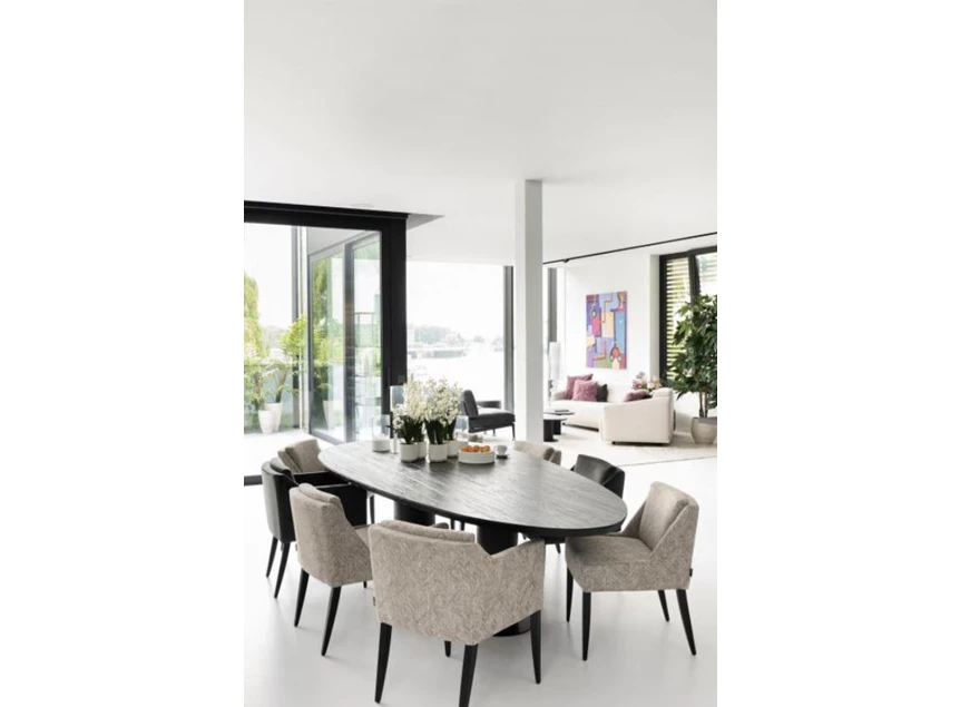 Zijkant Tafel Bombay eik Passe Partout