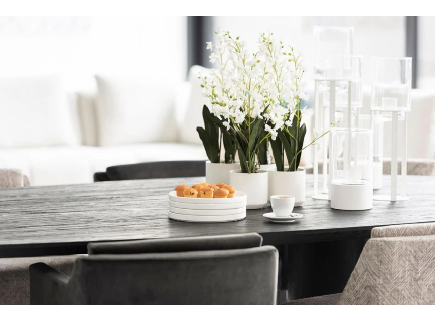 Bladrand Tafel Bombay eik Passe Partout