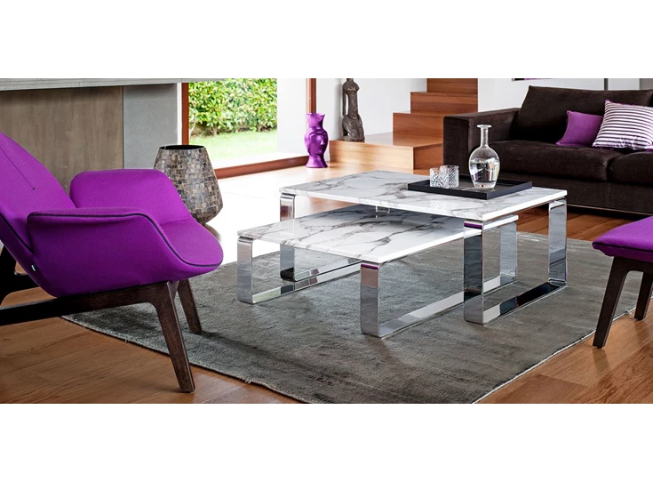 Sfeerfoto Salontafel Primus vierkant Draenert