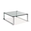 Salontafel Klassik 1022 transparant glas Draenert