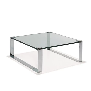 Salontafel Klassik 1022 transparant glas Draenert