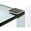 Detail Salontafel Klassik 1022 transparant glas Draenert