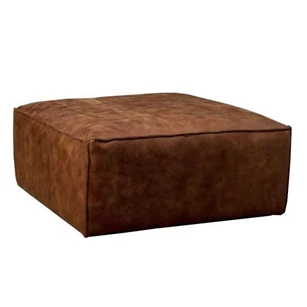 Hocker groot cognac Het Anker