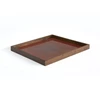 20921 Ethnicraft Pumpkin Square Glass Tray L 51x51cm Schuin