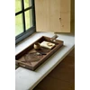 20915 Ethnicraft Walnut Linear Squares Tray 60x31x5cm gebruik