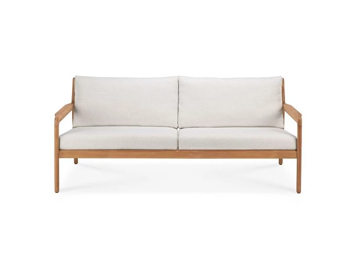 Zetel Outdoor Teak Jack Off White Ethnicraft 2 Seater recht