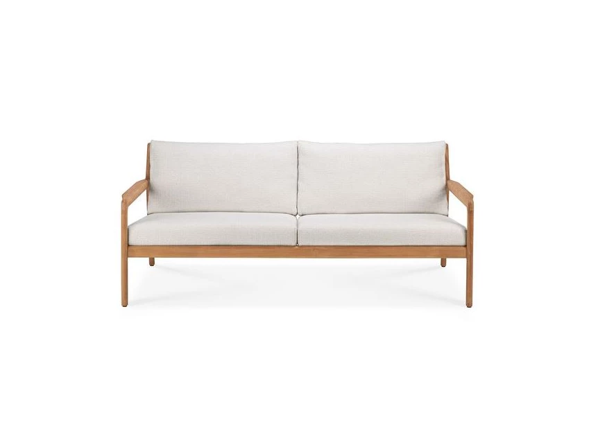 Zetel Outdoor Teak Jack Off White Ethnicraft 2 Seater recht