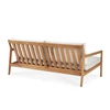 Sofa Outdoor Teak Jack Off White Ethnicraft 2 Seater achterkant