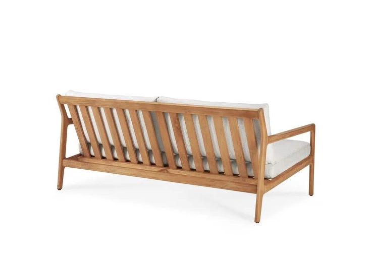 Sofa Outdoor Teak Jack Off White Ethnicraft 2 Seater achterkant