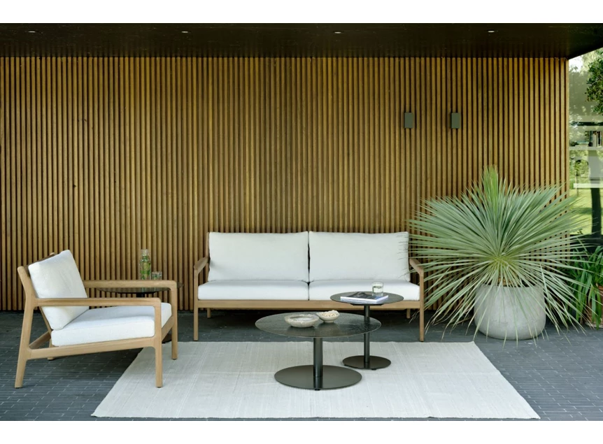 Zetel Outdoor Teak Jack Off White Ethnicraft 2 Seater Voorbeeld