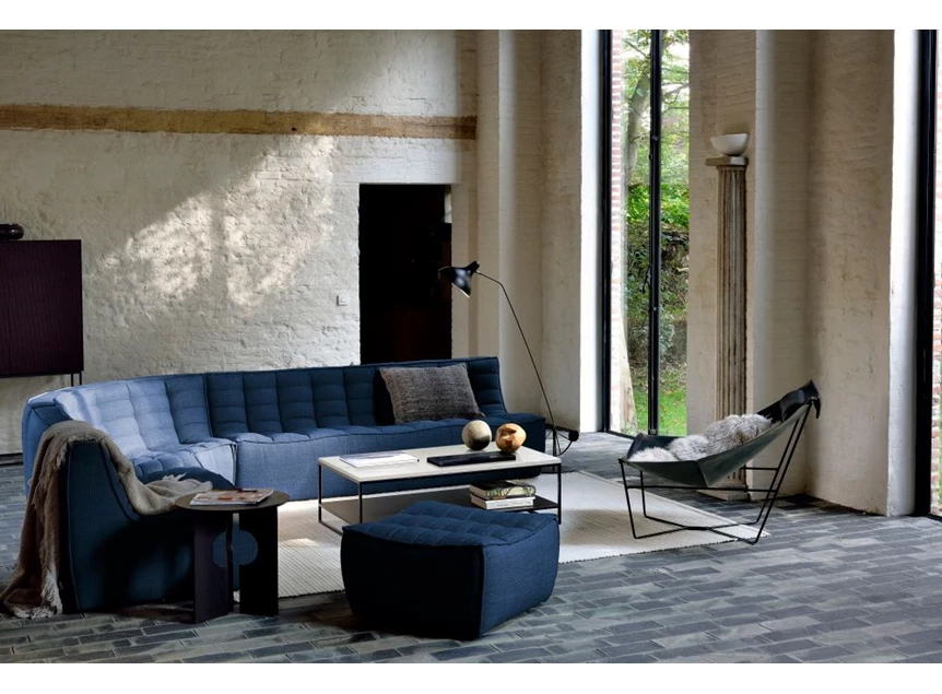 Zetel Ethnicraft 3seater Blue N701