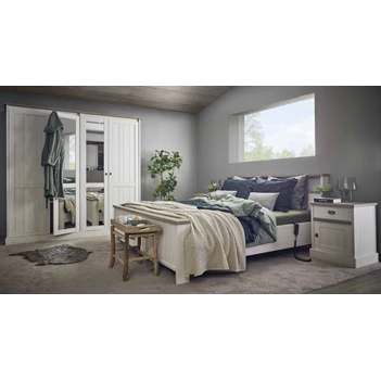 Sfeerbeeld slaapkamar York met bed 160cm nachttafels en kleerkast