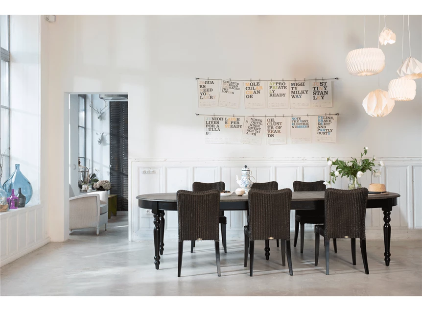 Stoel 'MELISSA'  Vincent Sheppard Sfeer Zwart