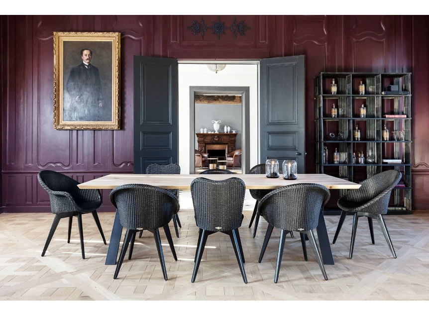 Stoel 'LILY' Black Wood Base Vincent Sheppard Sfeer